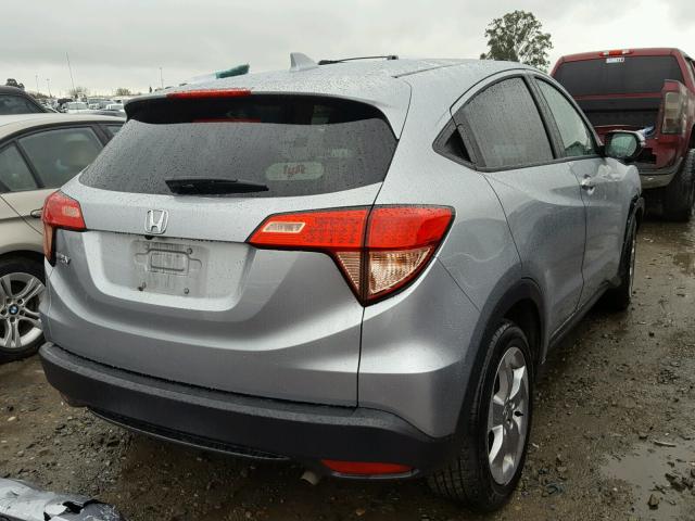 3CZRU5H5XHM718229 - 2017 HONDA HR-V EX GRAY photo 4