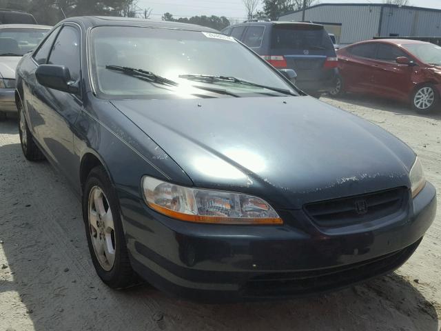 1HGCG2251YA035411 - 2000 HONDA ACCORD EX GREEN photo 1