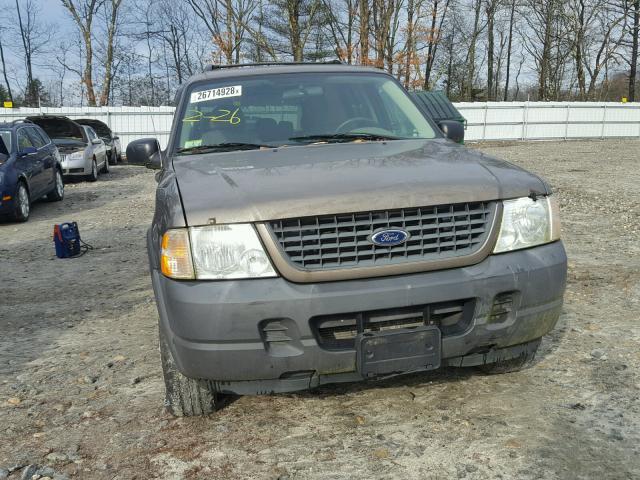 1FMZU72K14UA65078 - 2004 FORD EXPLORER X GRAY photo 9