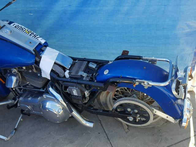 1HD1FR4107Y724405 - 2007 HARLEY-DAVIDSON FLHRCI BLUE photo 6