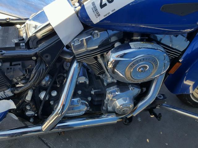 1HD1FR4107Y724405 - 2007 HARLEY-DAVIDSON FLHRCI BLUE photo 7