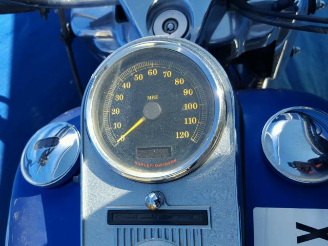 1HD1FR4107Y724405 - 2007 HARLEY-DAVIDSON FLHRCI BLUE photo 8