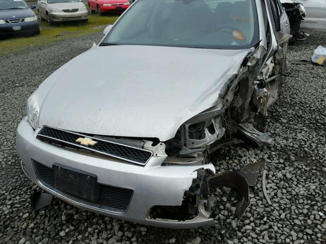 2G1WD58C589192505 - 2008 CHEVROLET IMPALA SUP SILVER photo 10