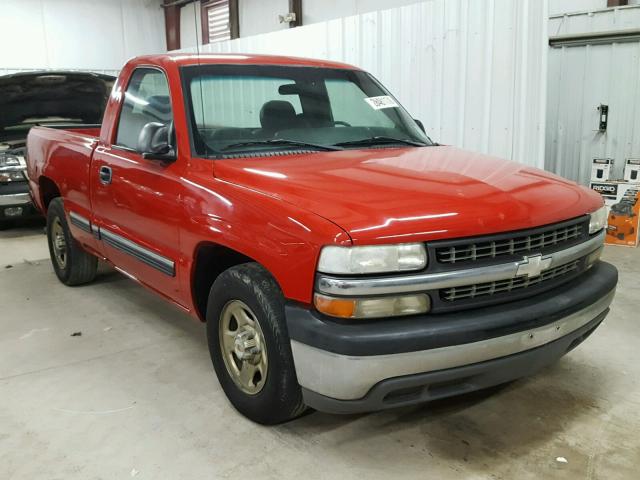 1GCEC14W4YZ302223 - 2000 CHEVROLET SILVERADO RED photo 1