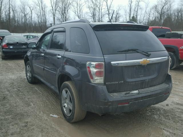 2CNDL13F886027623 - 2008 CHEVROLET EQUINOX LS GRAY photo 3