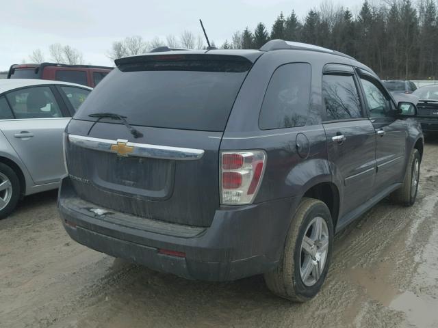 2CNDL13F886027623 - 2008 CHEVROLET EQUINOX LS GRAY photo 4