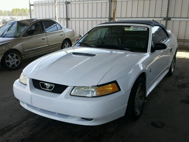 1FAFP45X0XF216799 - 1999 FORD MUSTANG GT WHITE photo 2