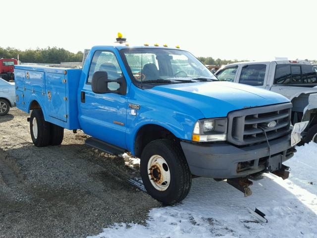 1FDWF37P23ED00848 - 2003 FORD F350 SUPER BLUE photo 1