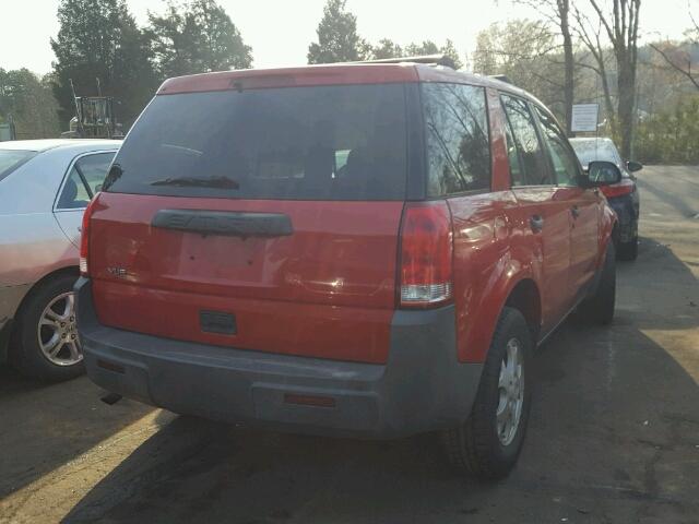 5GZCZ23D44S871487 - 2004 SATURN VUE RED photo 4