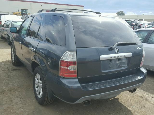 2HNYD18746H524345 - 2006 ACURA MDX TOURIN GRAY photo 3