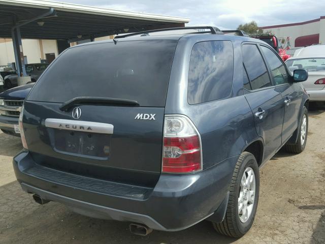 2HNYD18746H524345 - 2006 ACURA MDX TOURIN GRAY photo 4