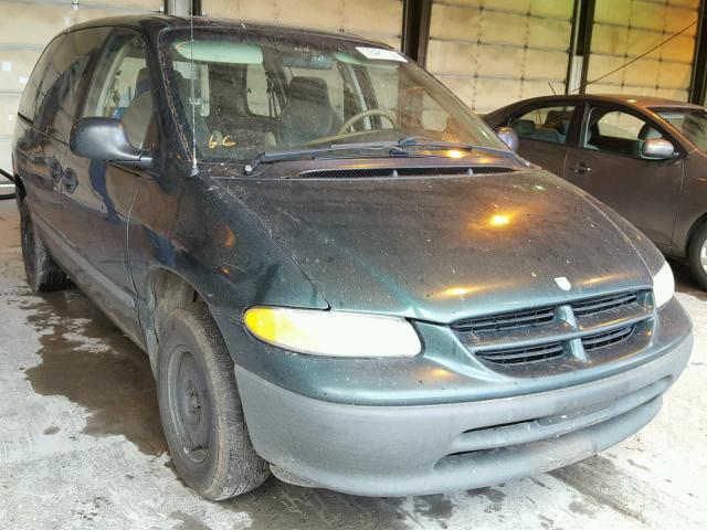 2B4FP2535TR829674 - 1996 DODGE CARAVAN GREEN photo 1