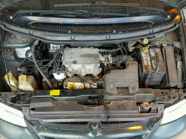 2B4FP2535TR829674 - 1996 DODGE CARAVAN GREEN photo 7