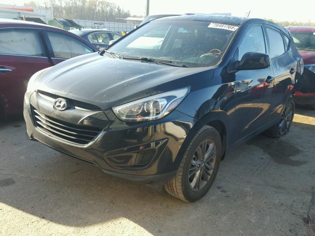 KM8JT3AF5FU025649 - 2015 HYUNDAI TUCSON GLS BLACK photo 2