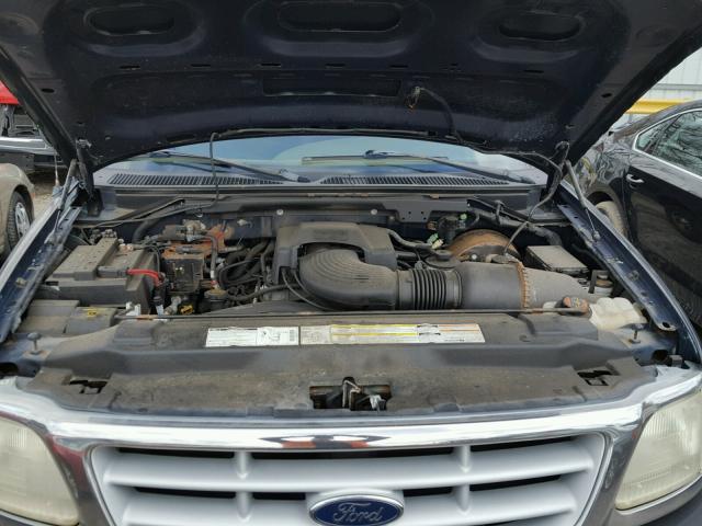 1FTRX18L6XNC32610 - 1999 FORD F150 BLUE photo 7