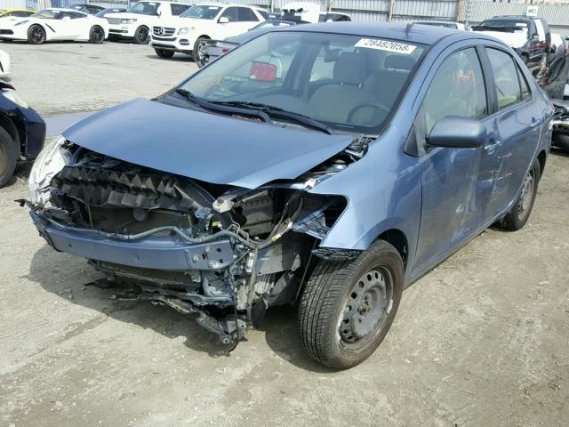 JTDBT923471173178 - 2007 TOYOTA YARIS BLUE photo 2