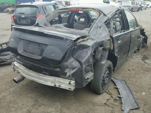 1G8AJ55F66Z189053 - 2006 SATURN ION LEVEL 黑色 照片 4