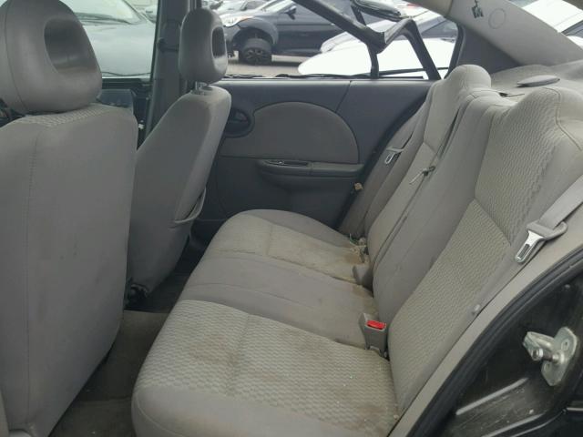 1G8AJ55F66Z189053 - 2006 SATURN ION LEVEL 黑色 照片 6