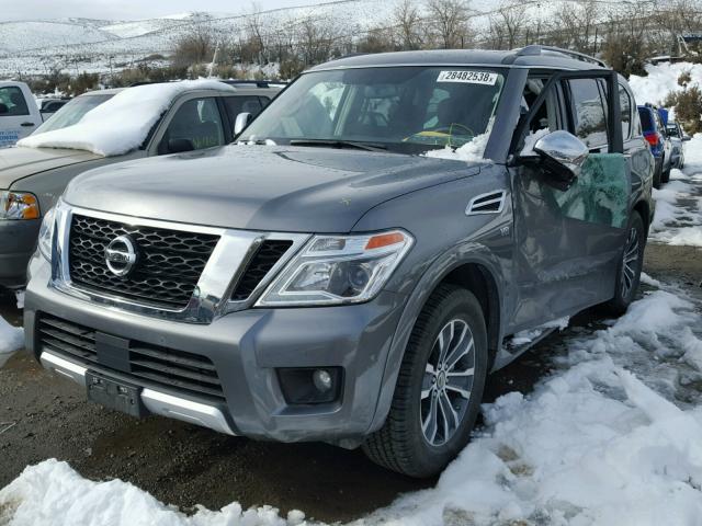 JN8AY2NC7J9554567 - 2018 NISSAN ARMADA SV GRAY photo 2