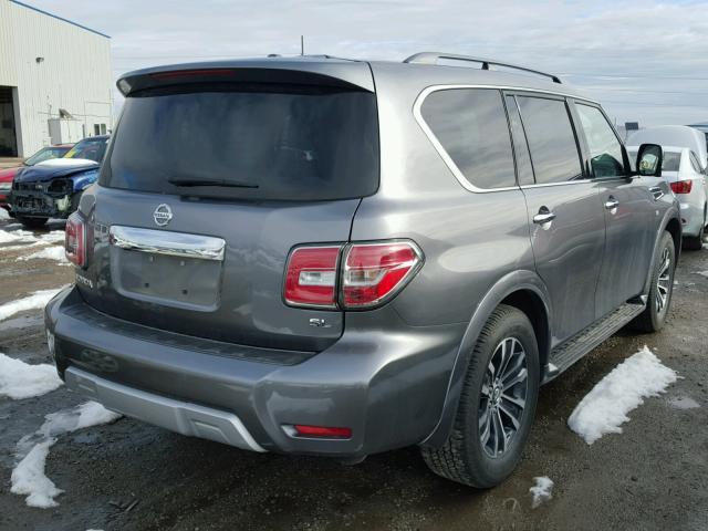 JN8AY2NC7J9554567 - 2018 NISSAN ARMADA SV GRAY photo 4