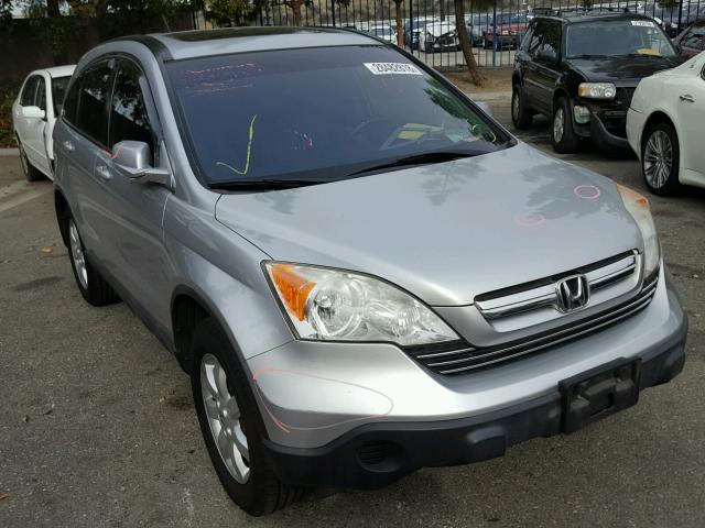 JHLRE38729C013505 - 2009 HONDA CR-V EXL SILVER photo 1