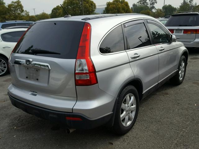 JHLRE38729C013505 - 2009 HONDA CR-V EXL SILVER photo 4