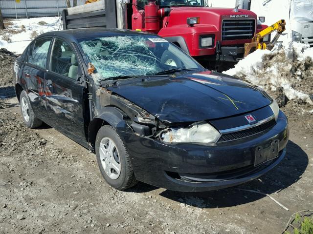 1G8AG52F33Z160785 - 2003 SATURN ION LEVEL BLACK photo 1