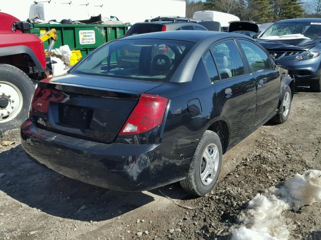 1G8AG52F33Z160785 - 2003 SATURN ION LEVEL BLACK photo 4