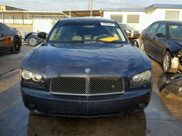 2B3LA43R78H229800 - 2008 DODGE CHARGER GRAY photo 9