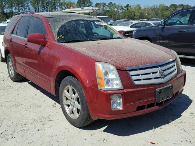 1GYEE637180148599 - 2008 CADILLAC SRX RED photo 1