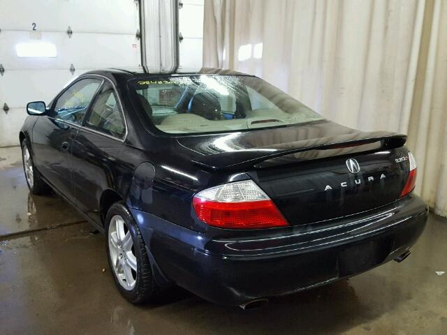 19UYA42643A004576 - 2003 ACURA 3.2CL TYPE BLACK photo 3