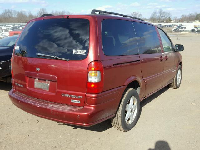 1GNDV13E32D257947 - 2002 CHEVROLET VENTURE LU MAROON photo 4