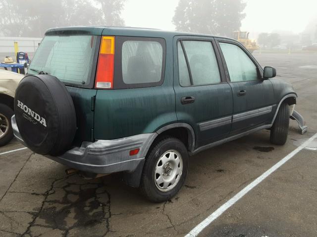 JHLRD28401S000779 - 2001 HONDA CR-V LX GREEN photo 4