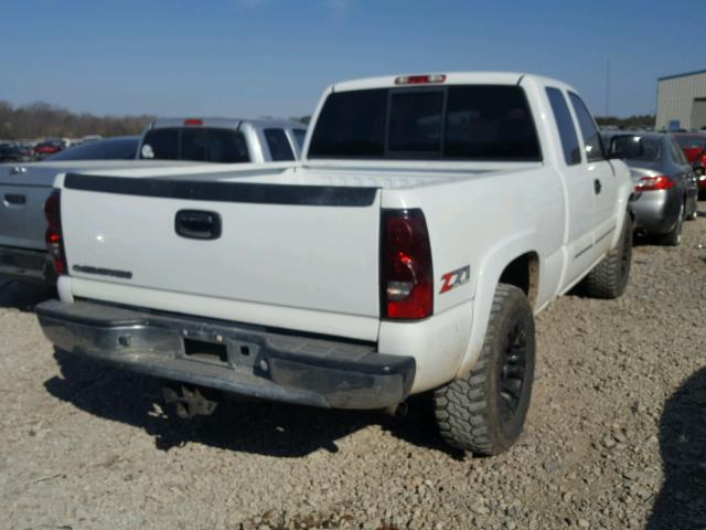 2GCEK19T141311370 - 2004 CHEVROLET SILVERADO WHITE photo 4