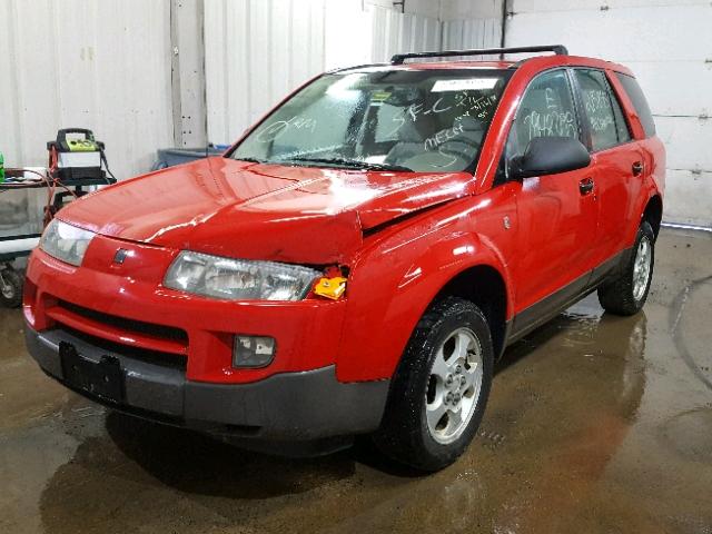 5GZCZ23D63S914127 - 2003 SATURN VUE RED photo 2