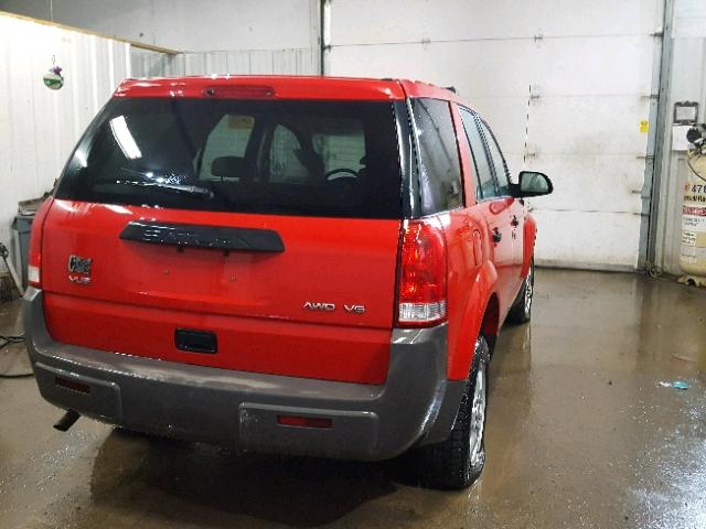 5GZCZ23D63S914127 - 2003 SATURN VUE RED photo 4