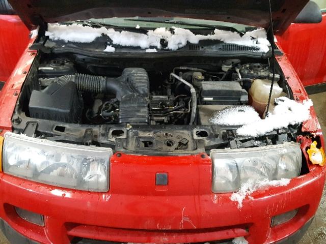 5GZCZ23D63S914127 - 2003 SATURN VUE RED photo 7