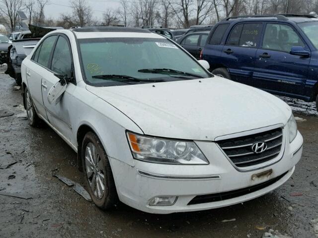 5NPEU46F39H539306 - 2009 HYUNDAI SONATA SE WHITE photo 1