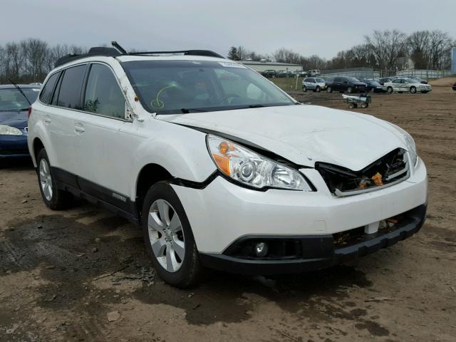 4S4BRBCC7C3255291 - 2012 SUBARU OUTBACK 2. WHITE photo 1