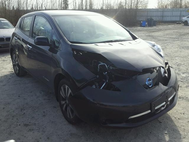 1N4BZ0CP3GC300072 - 2016 NISSAN LEAF SV BLACK photo 1