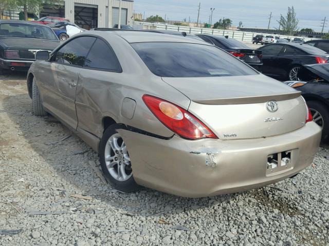 4T1CE38PX6U610602 - 2006 TOYOTA CAMRY SOLA GOLD photo 3