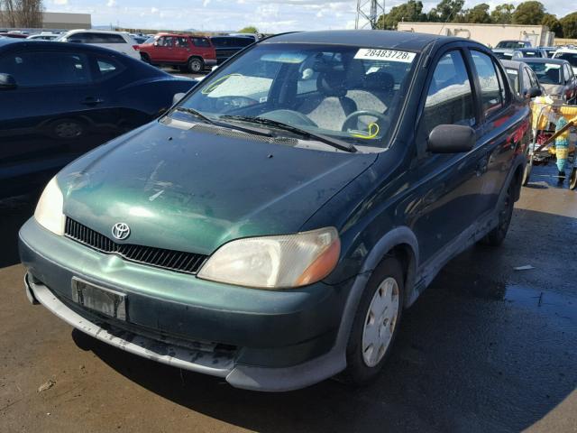 JTDBT123325024005 - 2002 TOYOTA ECHO GREEN photo 2