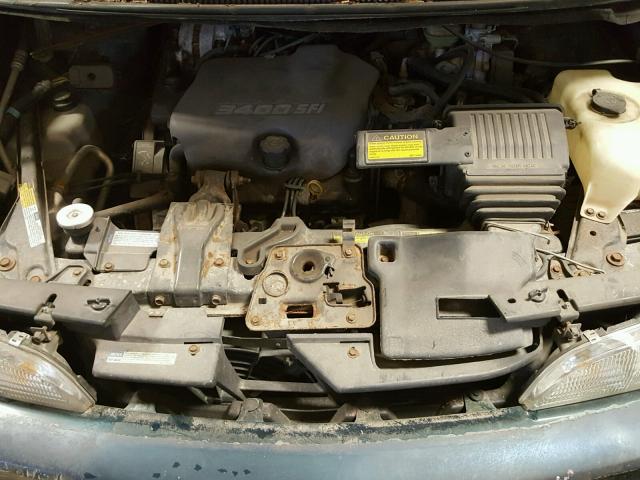 1GMDU06E1TT223672 - 1996 PONTIAC TRANS SPOR GREEN photo 7