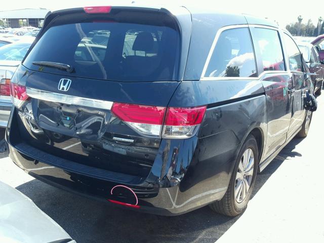 5FNRL5H31GB155498 - 2016 HONDA ODYSSEY SE BLACK photo 4