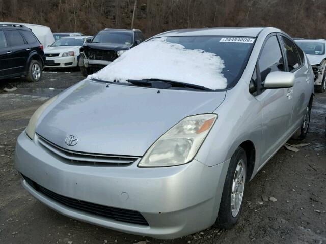 JTDKB20U140049814 - 2004 TOYOTA PRIUS SILVER photo 2