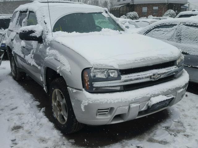 1GNDT13S682110487 - 2008 CHEVROLET TRAILBLAZE SILVER photo 1