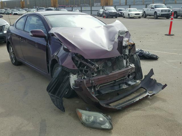 JTKDE177550053532 - 2005 TOYOTA SCION TC 紫色 照片 1