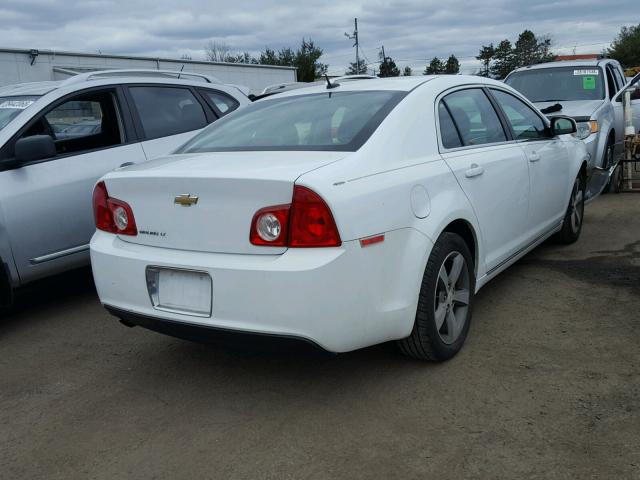 1G1ZC5E1XBF228562 - 2011 CHEVROLET MALIBU 1LT WHITE photo 4