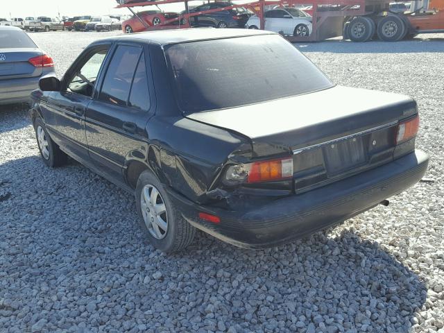 JN1EB31P6RU338069 - 1994 NISSAN SENTRA E BLACK photo 3