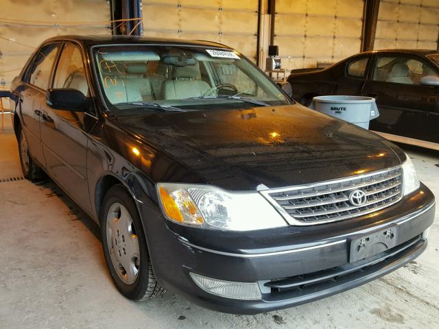 4T1BF28B33U314467 - 2003 TOYOTA AVALON XL BLACK photo 1